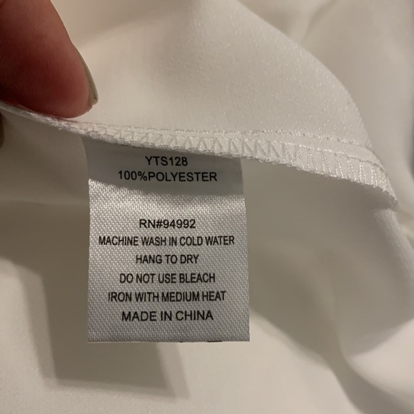 Patrizia Luca Ruched Side Tail Blouse - Picture 9 of 9